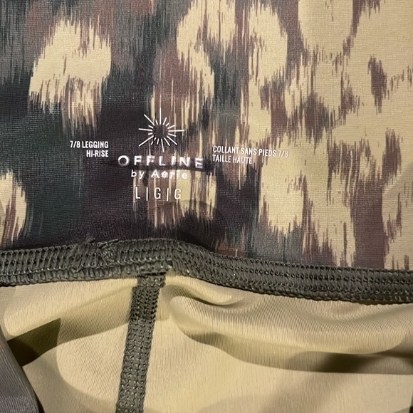 Aerie OFFLINE Shine High Waisted Crossover Legging SHIPS SAME DAY - Picture 6 of 12